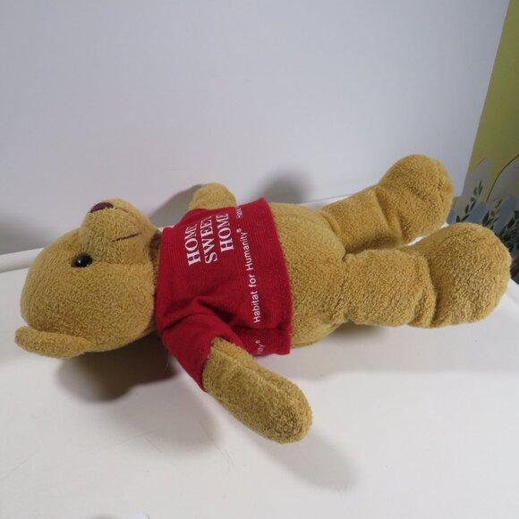 sawyer teddy bear plush for habitat for humanity home sweet home - Picture 7 of 8